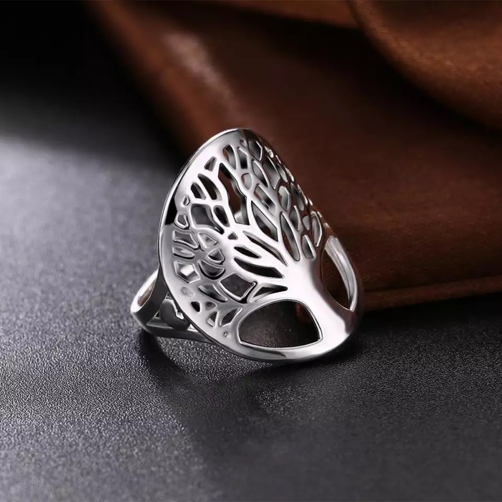 Sterling Silver Tree of Life Ring